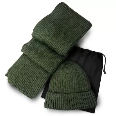 Denali Acrylic Scarf and Beanie Set