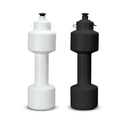 Dumbbell 750ml Plastic Drink Bottle