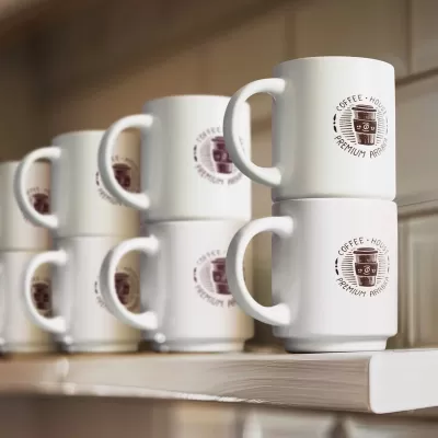 Espresso 180ml Ceramic Stackable Coffee Mug