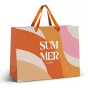 Extra Large 18L Full Colour Ribbon Handle Paper Bag