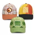 Falcon Custom 6 Panel Polyester Cap with Full Colour Patch
