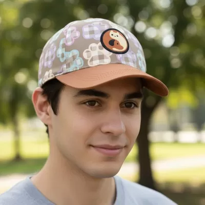 Falcon Custom 6 Panel Polyester Cap with Full Colour Patch