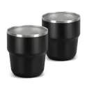 Frontier 2 Piece Stainless Steel Stackable Cup Set