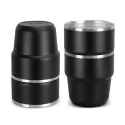 Frontier 2 Piece Stainless Steel Stackable Cup Set