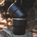 Frontier 2 Piece Stainless Steel Stackable Cup Set
