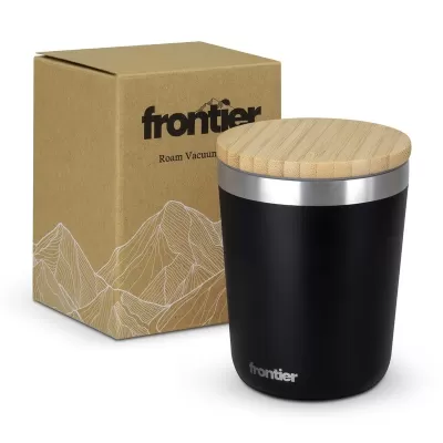 Frontier Roam 300ml Bamboo Lid Stainless Steel Vacuum Coffee Cup