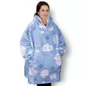 Full Colour Polyester Blanket Hoodie
