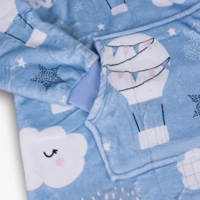 Full Colour Polyester Blanket Hoodie