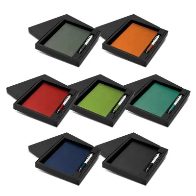 Genoa PU Notebook and Pen Gift Set