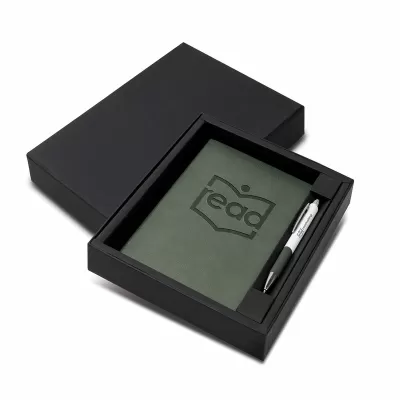 Genoa PU Notebook and Pen Gift Set