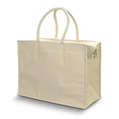 Iconic Cotton Shopping Cooler Tote