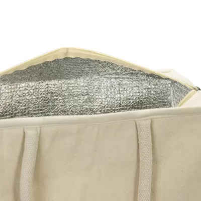 Iconic Cotton Shopping Cooler Tote