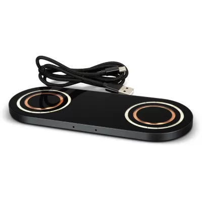 INGENIO Arc Dual 15W Wireless Charger