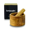Keepsake Acacia Mortar and Pestle