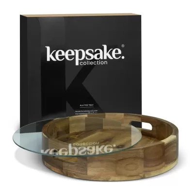 Keepsake Acacia Platter Tray