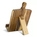 Keepsake Acacia Recipe Book Holder