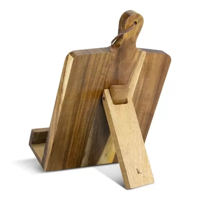 Keepsake Acacia Recipe Book Holder