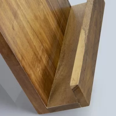 Keepsake Acacia Recipe Book Holder
