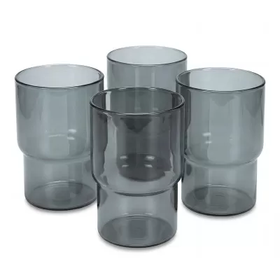 Keepsake Arlo 4 Piece 350ml Glass Tumbler Set