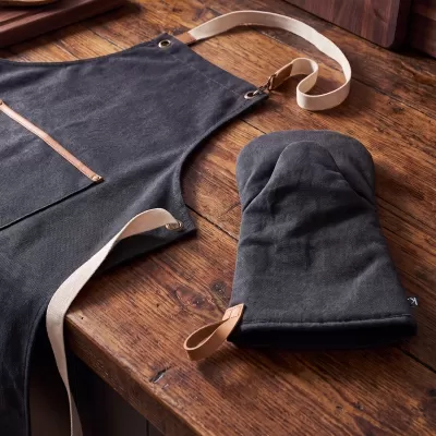 Keepsake Canvas Apron and Oven Mitt Set