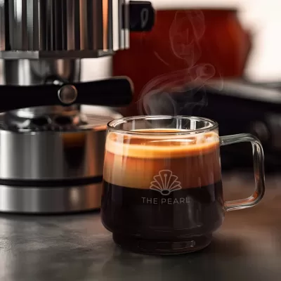 Keepsake Dusk 2 Piece Borosilicate Coffee Cup Set