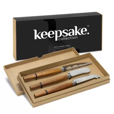 Keepsake Luca 3 Piece Cheese Knife Set