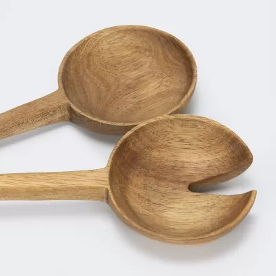 Keepsake Luca Acacia Salad Servers