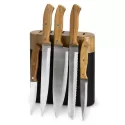 Keepsake Noir Acacia Knife Block