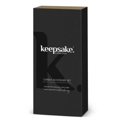 Keepsake Stainless Steel Candle Accessory Set
