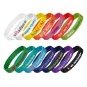 Kids Debossed Silicone Wristband