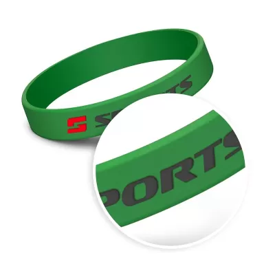 Kids Debossed Silicone Wristband