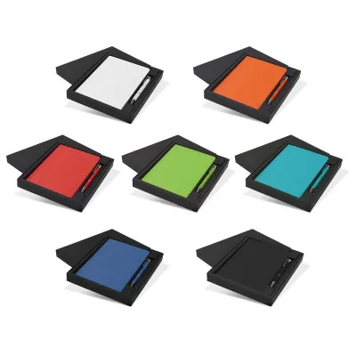Kingston PU Notebook and Pen Gift Set