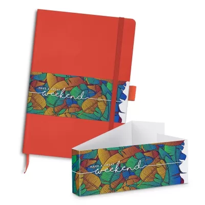 Kingston PU Notebook and Pen Gift Set