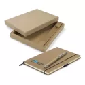 Kraft Notebook and Pen Gift Set