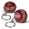 Leather Cricket Ball Keyring
