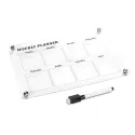 Magnetic Acrylic Fridge Planner