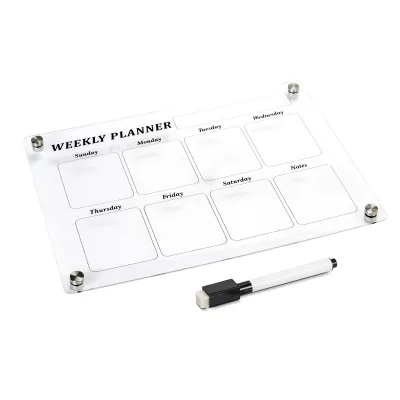 Magnetic Acrylic Fridge Planner
