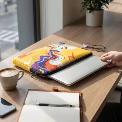 Medium Full Colour Neoprene Laptop Sleeve