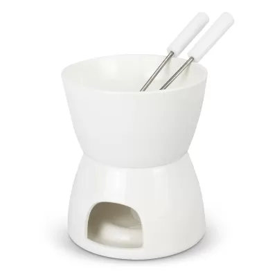 Mini Ceramic Fondue Set