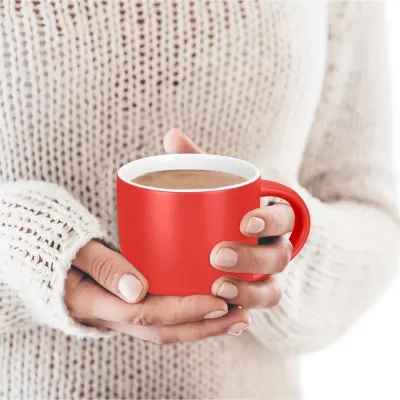 branded Mocha 330ml Ceramic Coffee Mug, from our range of promotional Coffee Mugs