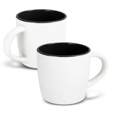 branded Mocha 330ml Two-Tone Ceramic Coffee Mug, from our range of promotional Coffee Mugs