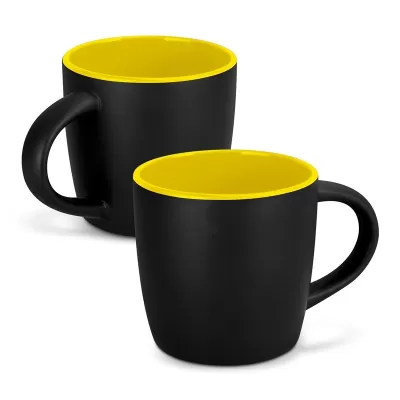 branded Mocha 330ml Two-Tone Ceramic Coffee Mug, from our range of promotional Coffee Mugs