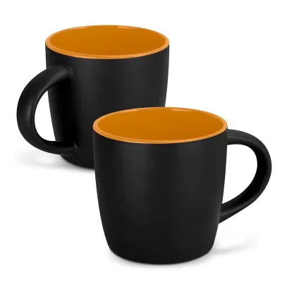 branded Mocha 330ml Two-Tone Ceramic Coffee Mug, from our range of promotional Coffee Mugs