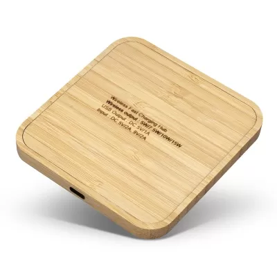 NATURA 15W Bamboo Wireless Charging Hub