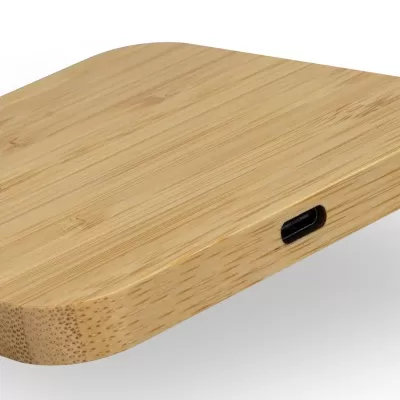 NATURA 15W Bamboo Wireless Charging Hub