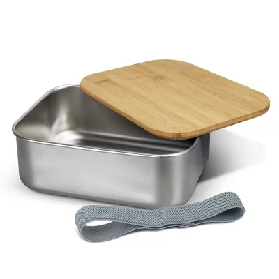 NATURA Bamboo Lid Stainless Steel Lunch Box