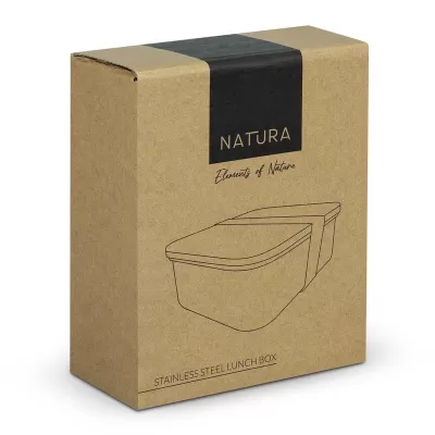 NATURA Bamboo Lid Stainless Steel Lunch Box