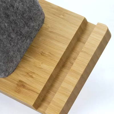 NATURA Bamboo Phone Stand Desk Caddy