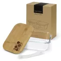 NATURA Iris Bamboo Lid Glass Lunch Box