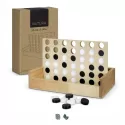 NATURA Quattro Wooden Four-in-a-Row Game